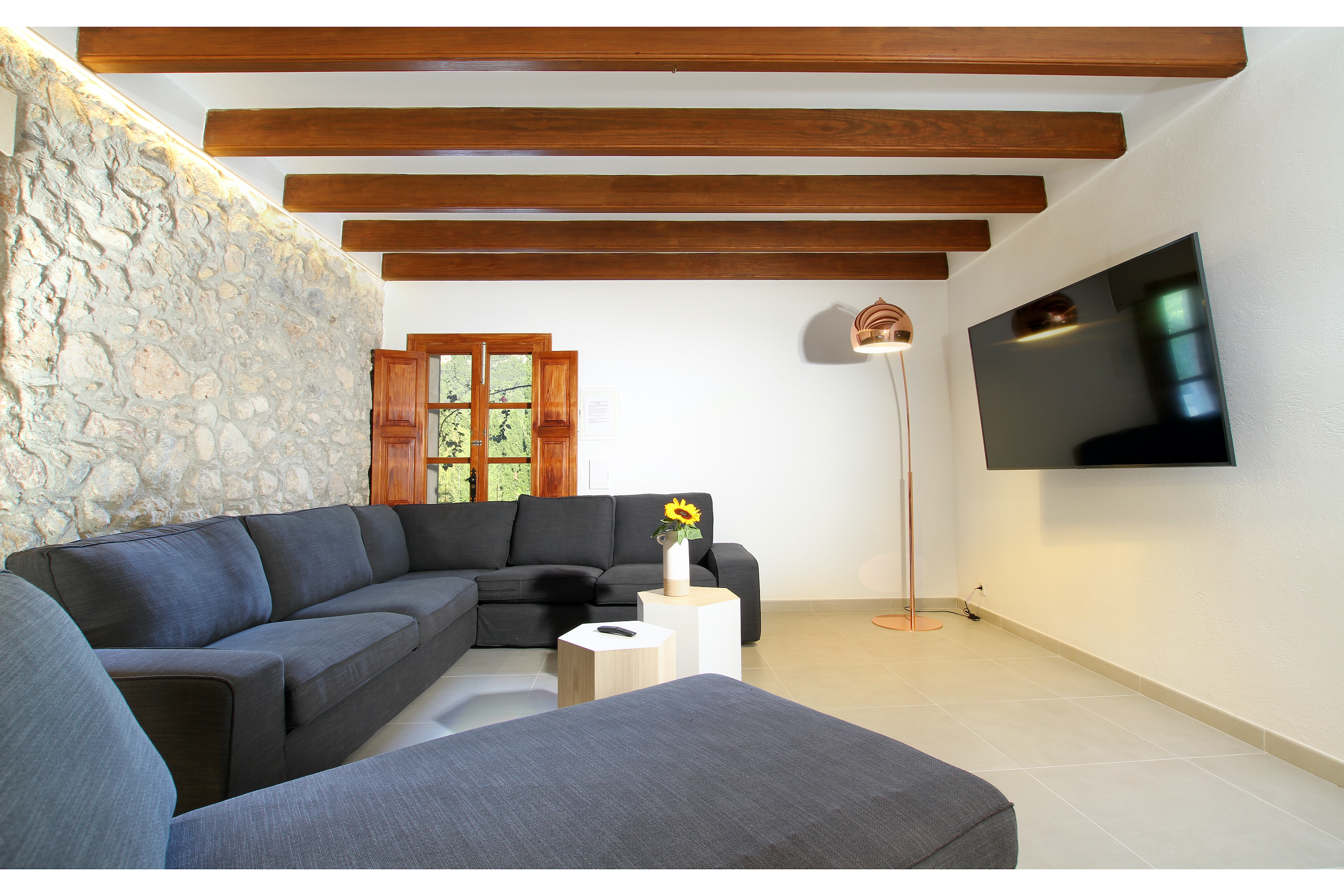 Living room after renovation